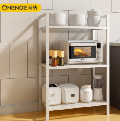 【好价】35.5元包邮！网纳 厨房置物落地架 WN-1804W1