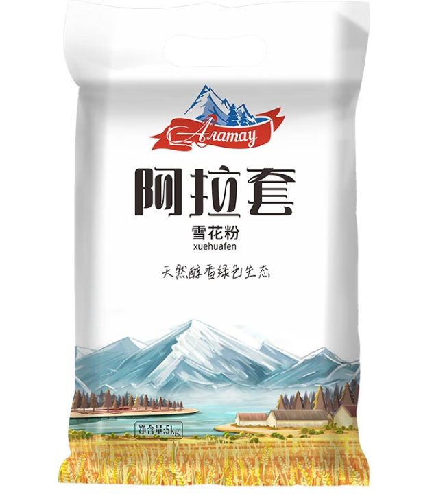 佬食仁皇冠阿拉套新疆面粉好吃吗，佬食仁皇冠面粉属于什么档次