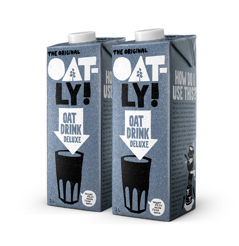 16.9元包邮！OATLY噢麦力醇香燕麦奶1L*2瓶