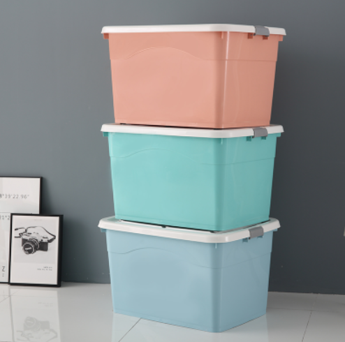 39.9元包邮！晒伊坊 多用大号收纳箱40L*3个装