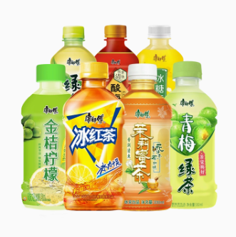 18.9元包邮！康师傅 多口味茶饮任选330mlx12瓶