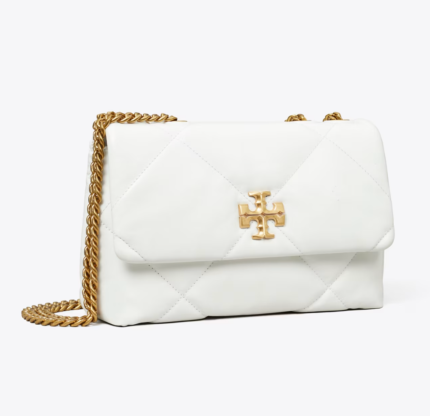 Tory Burch Small Kira Diamond      Blanc