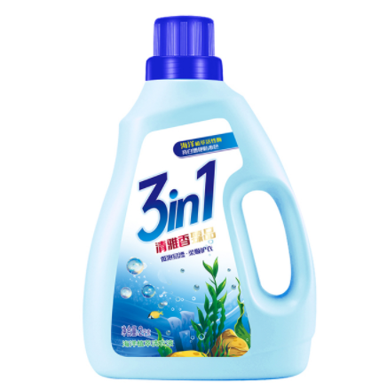 5.99元包邮！清雅香洗衣液瓶装2kg