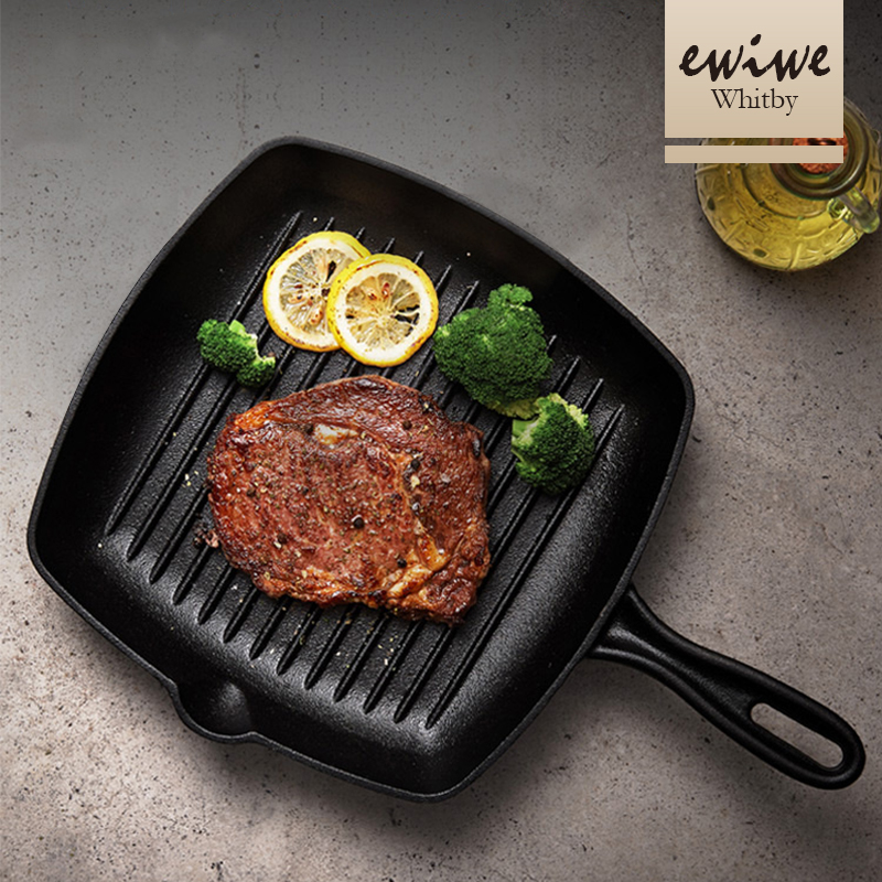英国EWIWE 多用途煎锅铸铁牛排锅