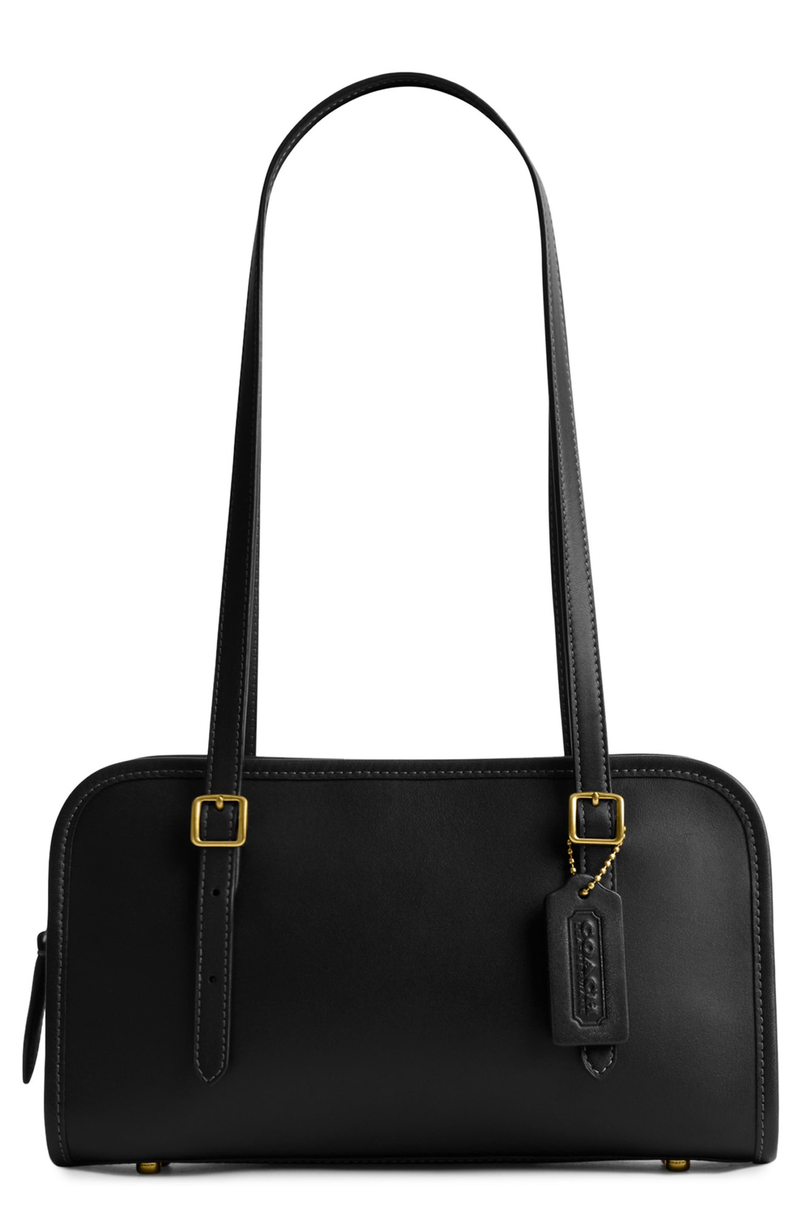 COACH Swing Leather Shoulder Bag