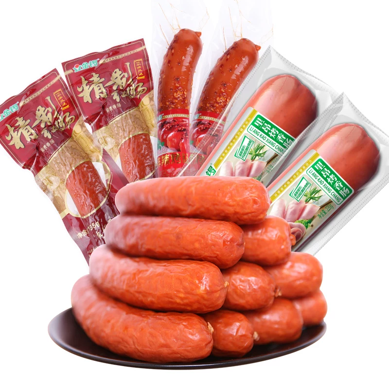 爆款回货餐桌下饭利器！金锣火腿肠合集!