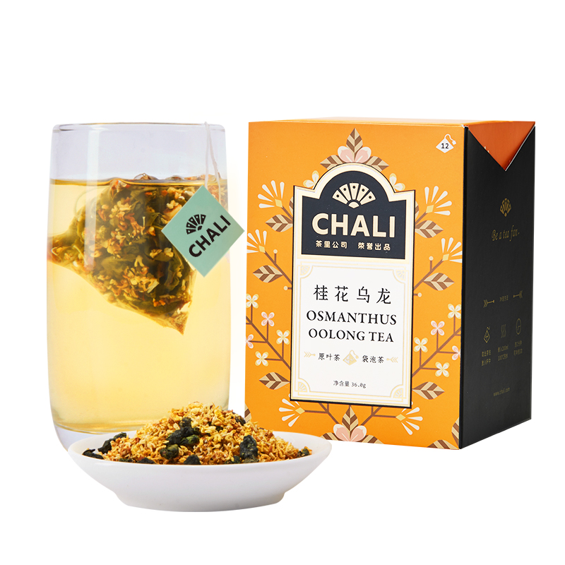 【刘诗诗代言】CHALI茶里花草茶桂花乌龙茶