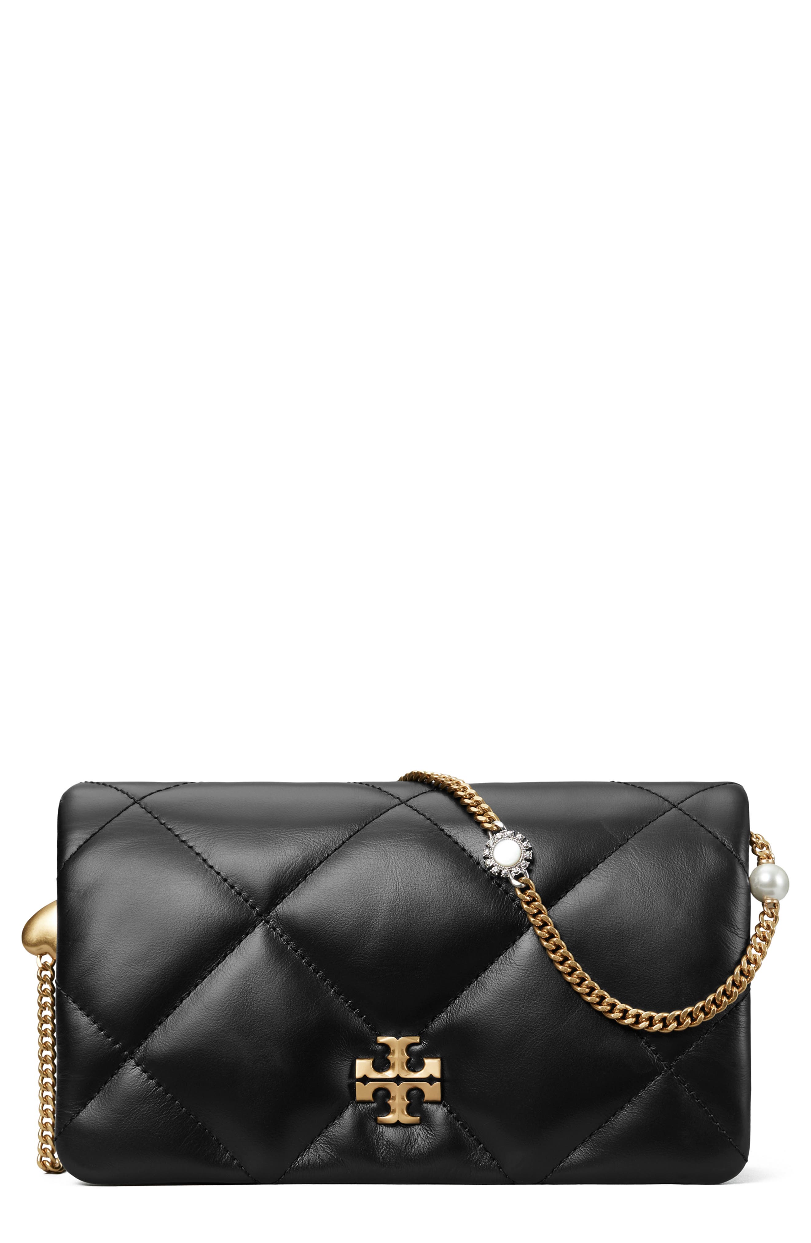 Tory Burch Kira Diamond Quilt Charm Crossbody