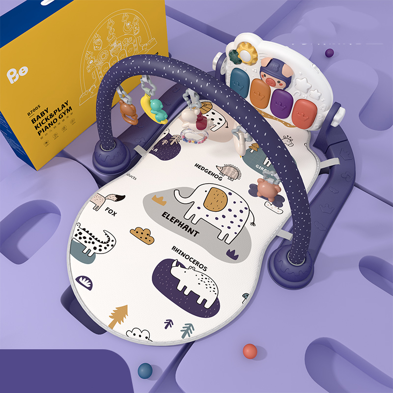 beie贝易脚踏钢琴婴儿健身架