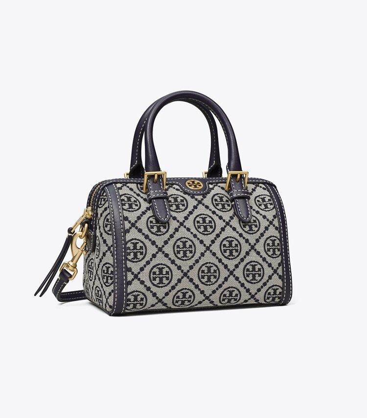 Tory Burch 汤丽柏琦T MONOGRAM老花波士顿mini手提包