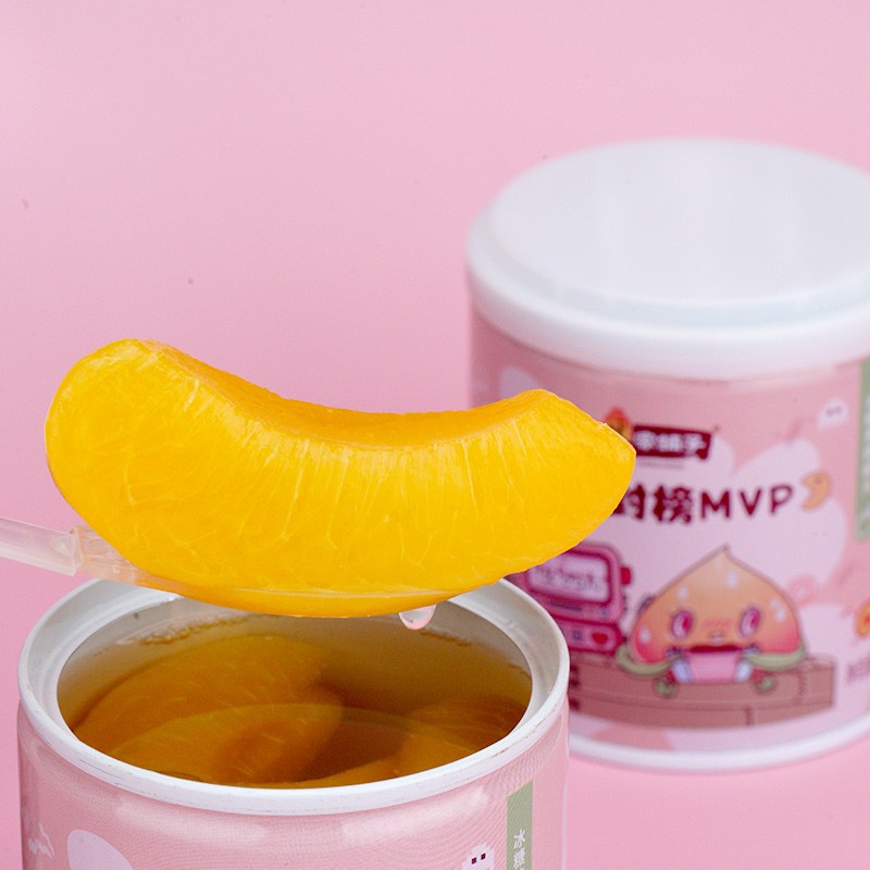  林家铺子 黄桃罐头200g*4罐