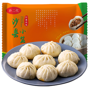 15.28元包邮！沙二代 沙县特色小笼包 230g*2件（共24个）