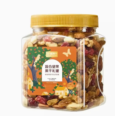 18.9元包邮！喵满分每日坚果大罐装400g