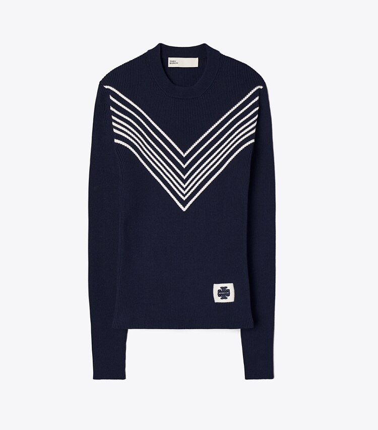 tory sport Chevron Viscose Sweater