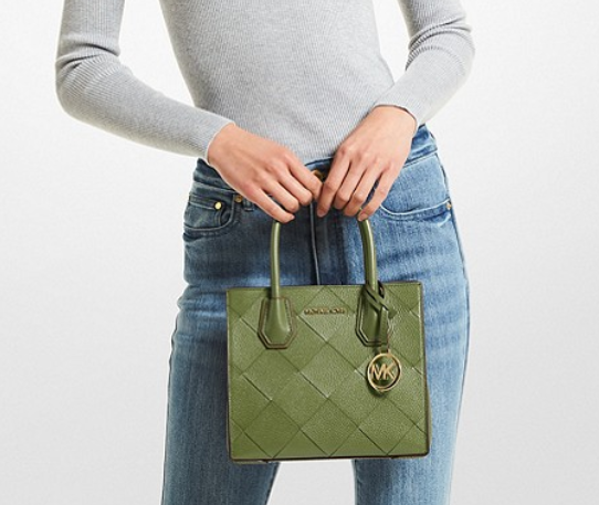 新款michaelkorsmercer系列中号风琴包多色可选