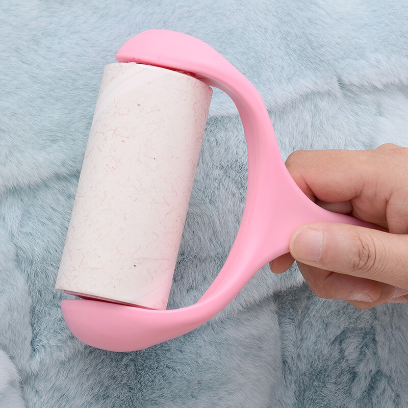 【淘工厂】可撕式滚筒粘毛器1手柄+1卷纸