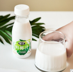 27.9元包邮！椰谷 正宗鲜榨椰子汁245g*10瓶