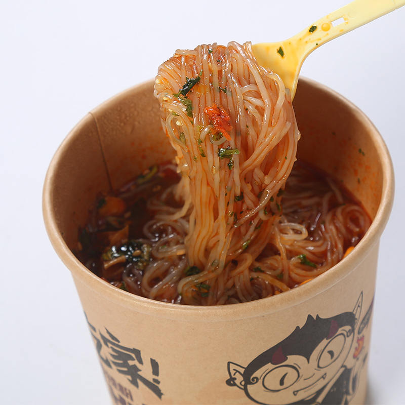 嗨吃家酸辣粉6桶装整箱