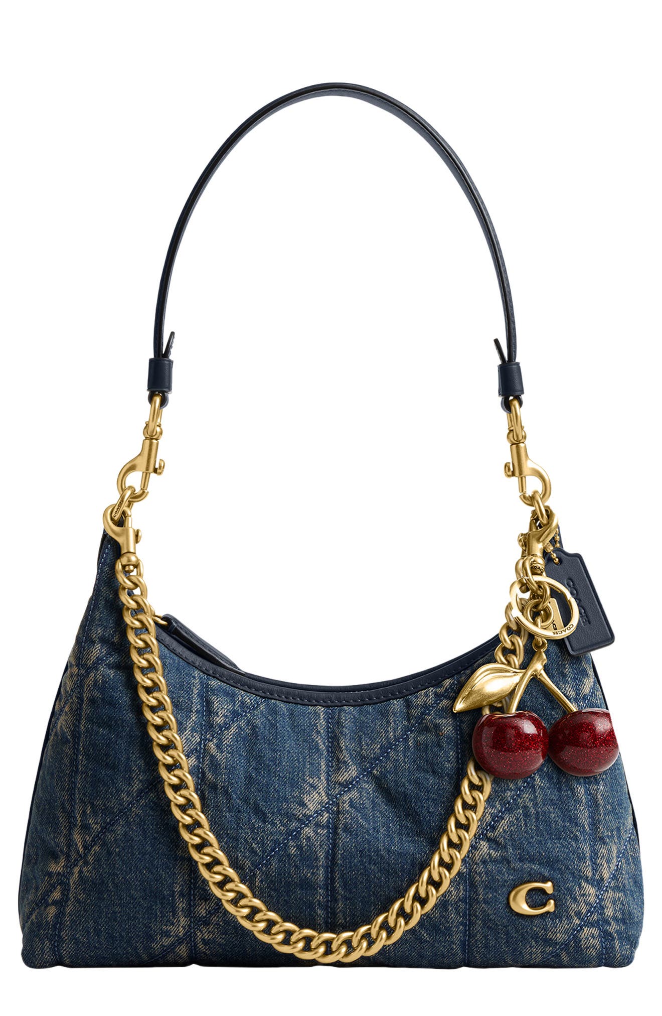 COACH Juliet 25 Quilted Denim单肩包