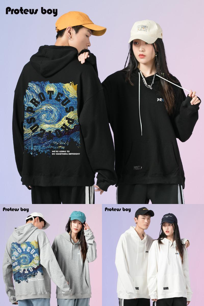 proteus boy机器工厂插画字母卫衣