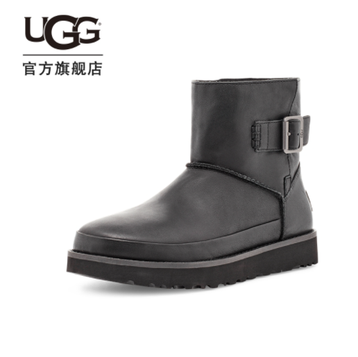 327.76元包邮！UGG 女士真皮短筒靴