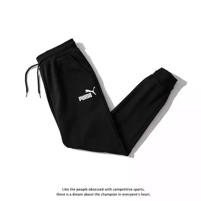 PUMA正品 男女同款时尚百搭纯棉春秋卫裤
