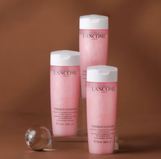 89.9元包邮！兰蔻 大粉水舒缓保湿水 50ml*3