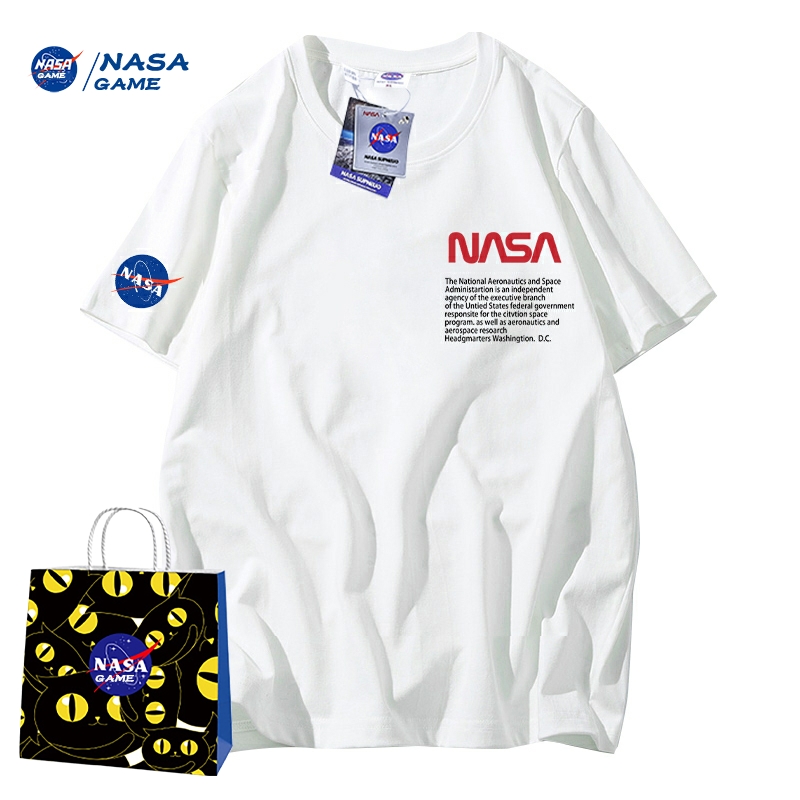 【NASA】联名款宽松情侣短袖