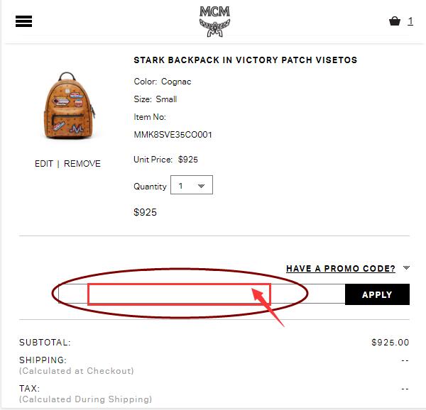 mcm promo code