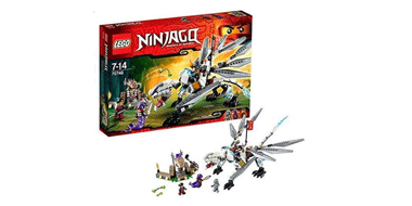 lego乐高幻影忍者系列钛神龙70748