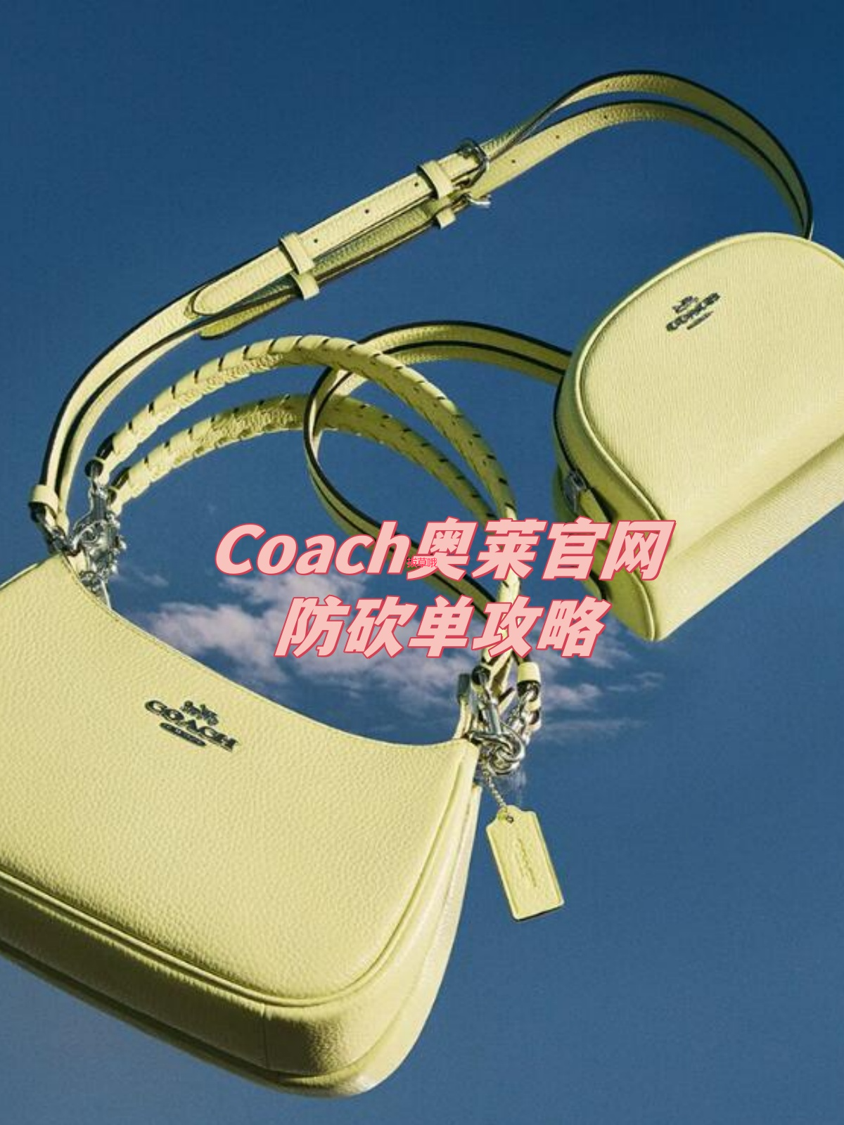 Coach奥莱官网防砍单攻略